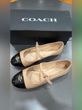Coach Aubree Mary Jane Flats